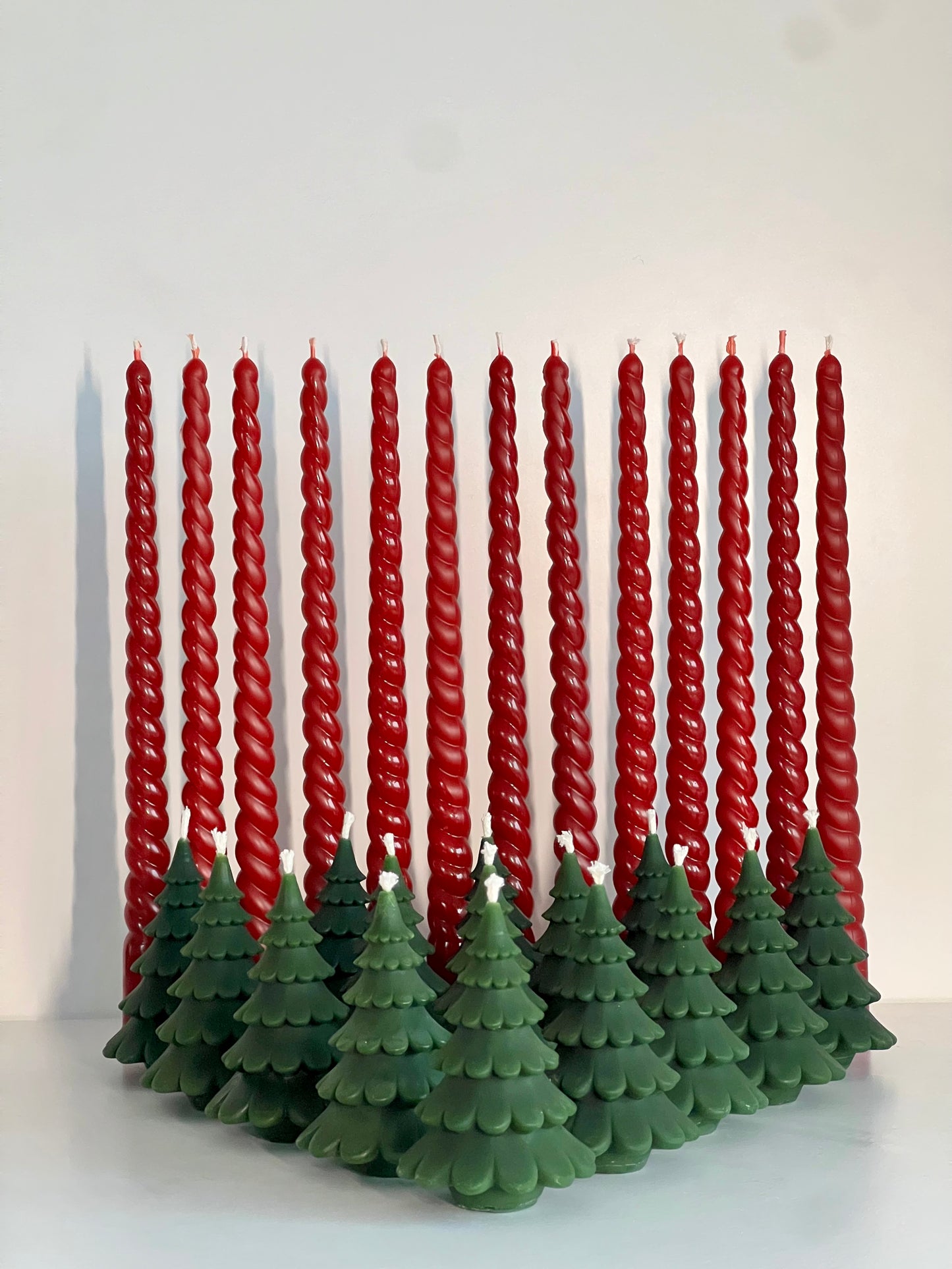 Weihnachtsbaumkerze Bienenwachs
