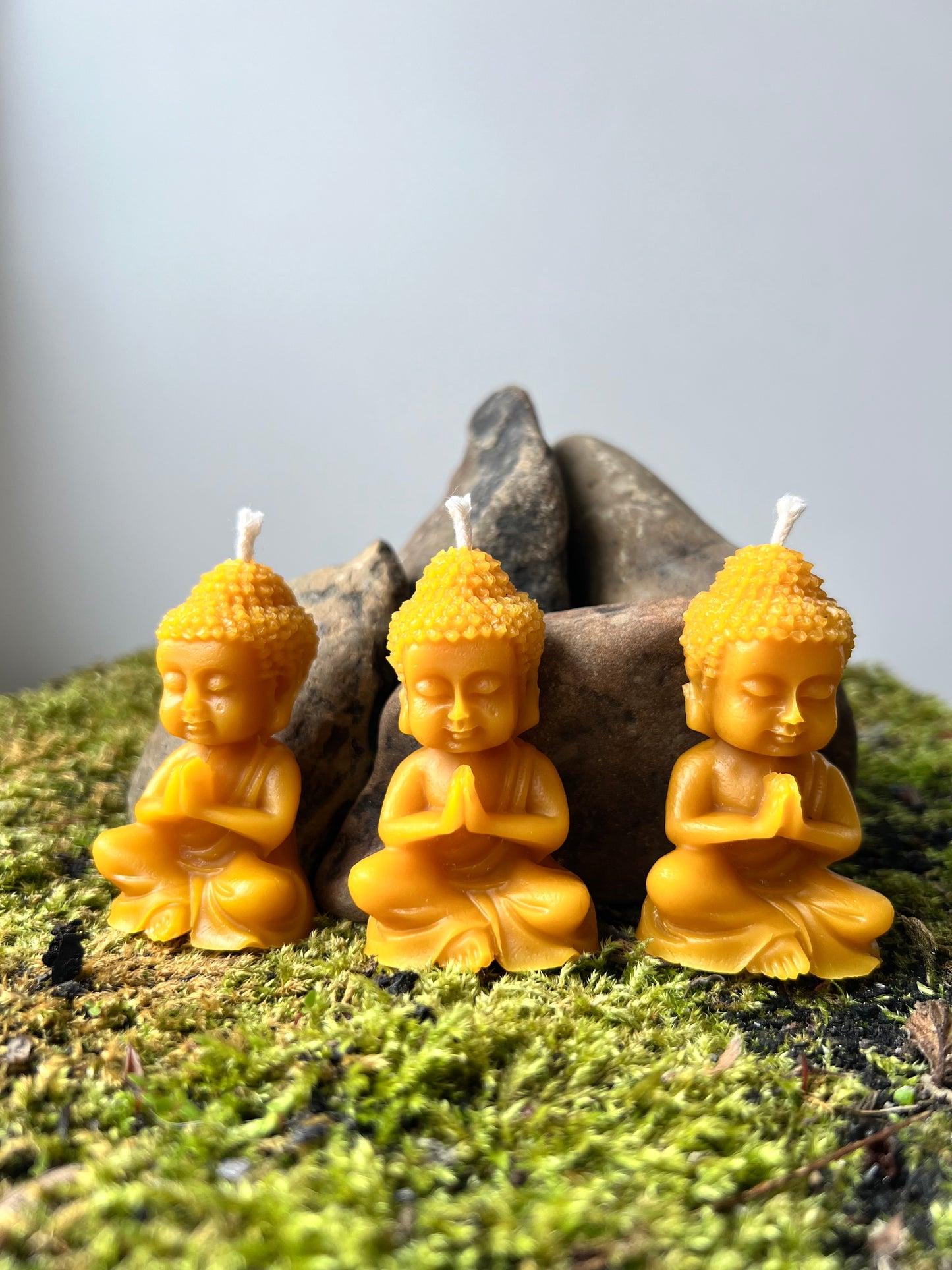 Kerze BUDDHA Original Bienenwachs