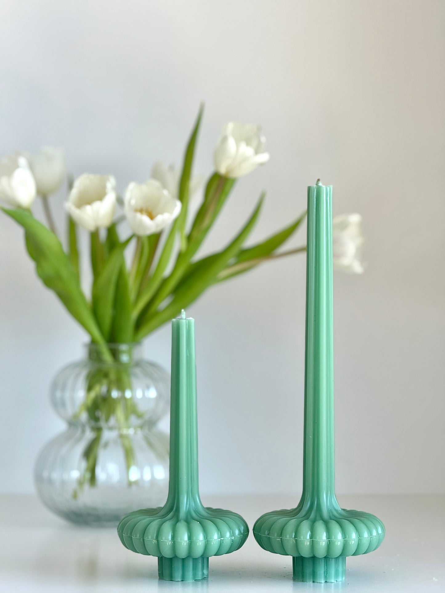 Candle PARIS Pastel Colors