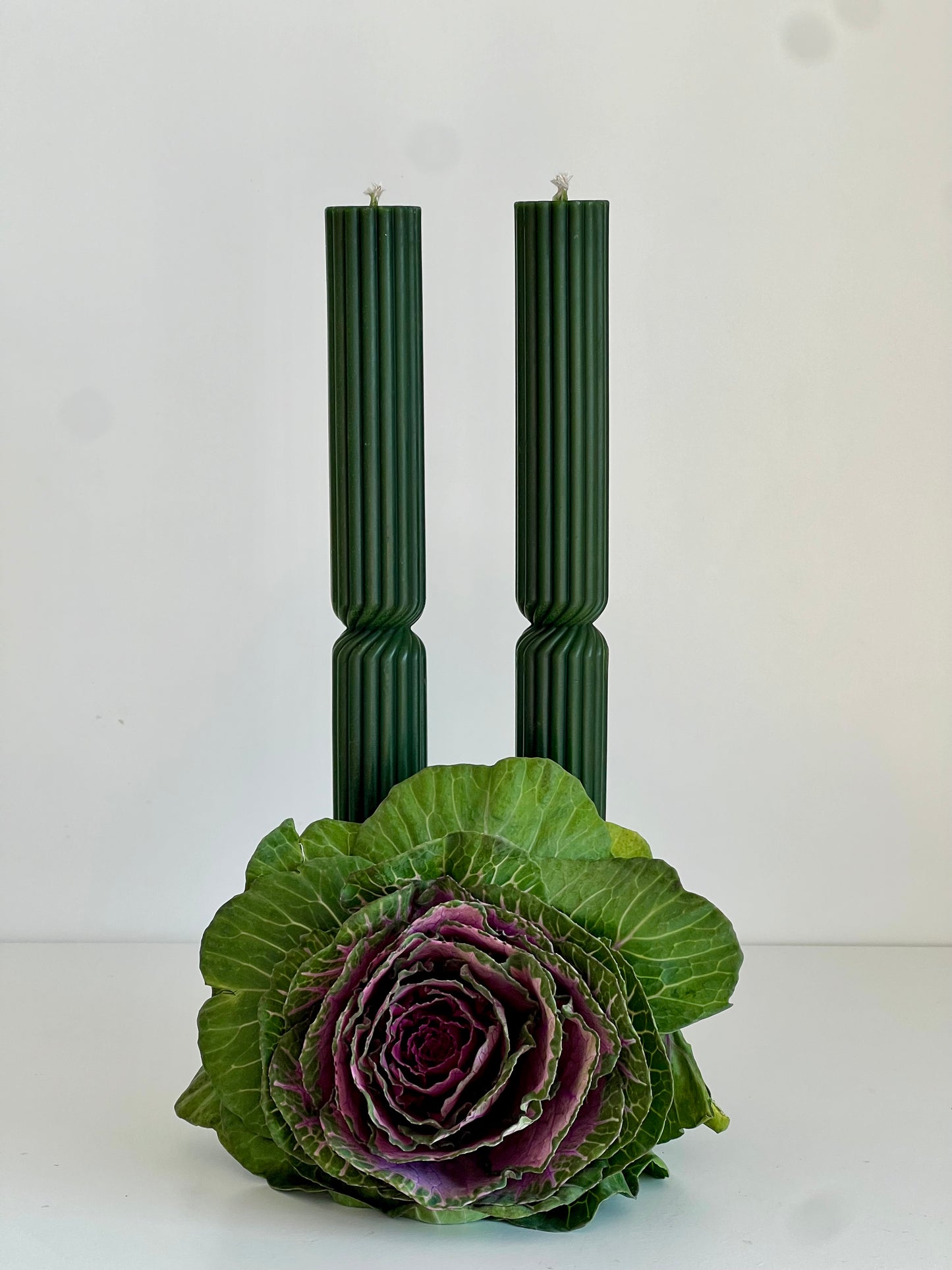 Candle ATHENS Green (2x or 4x Set)