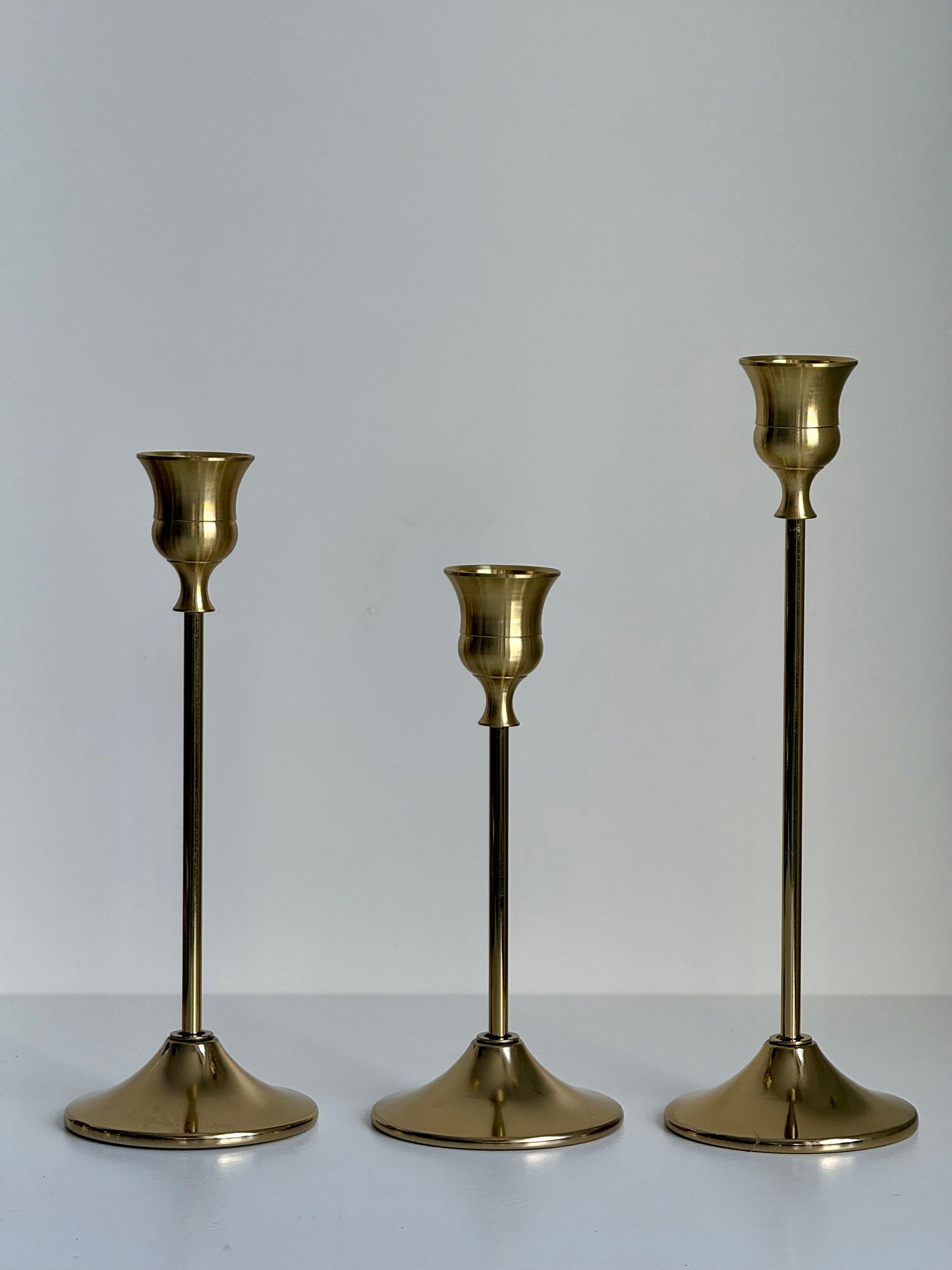 Klassischer Kerzenhalter Gold