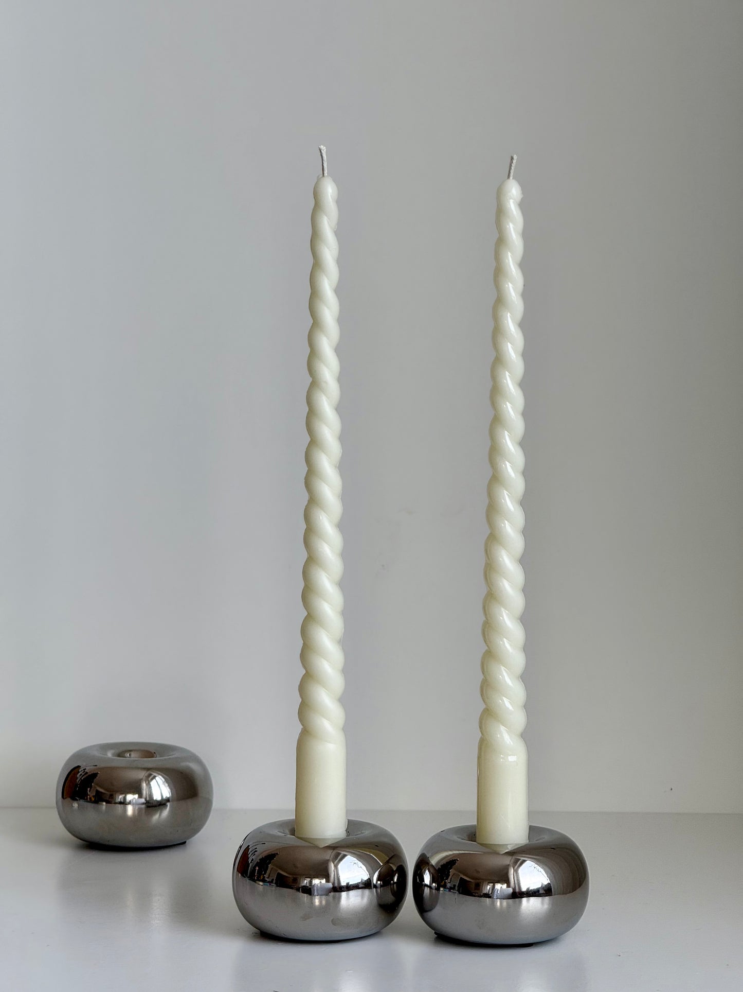 Donut Kerzenhalter aus Keramik